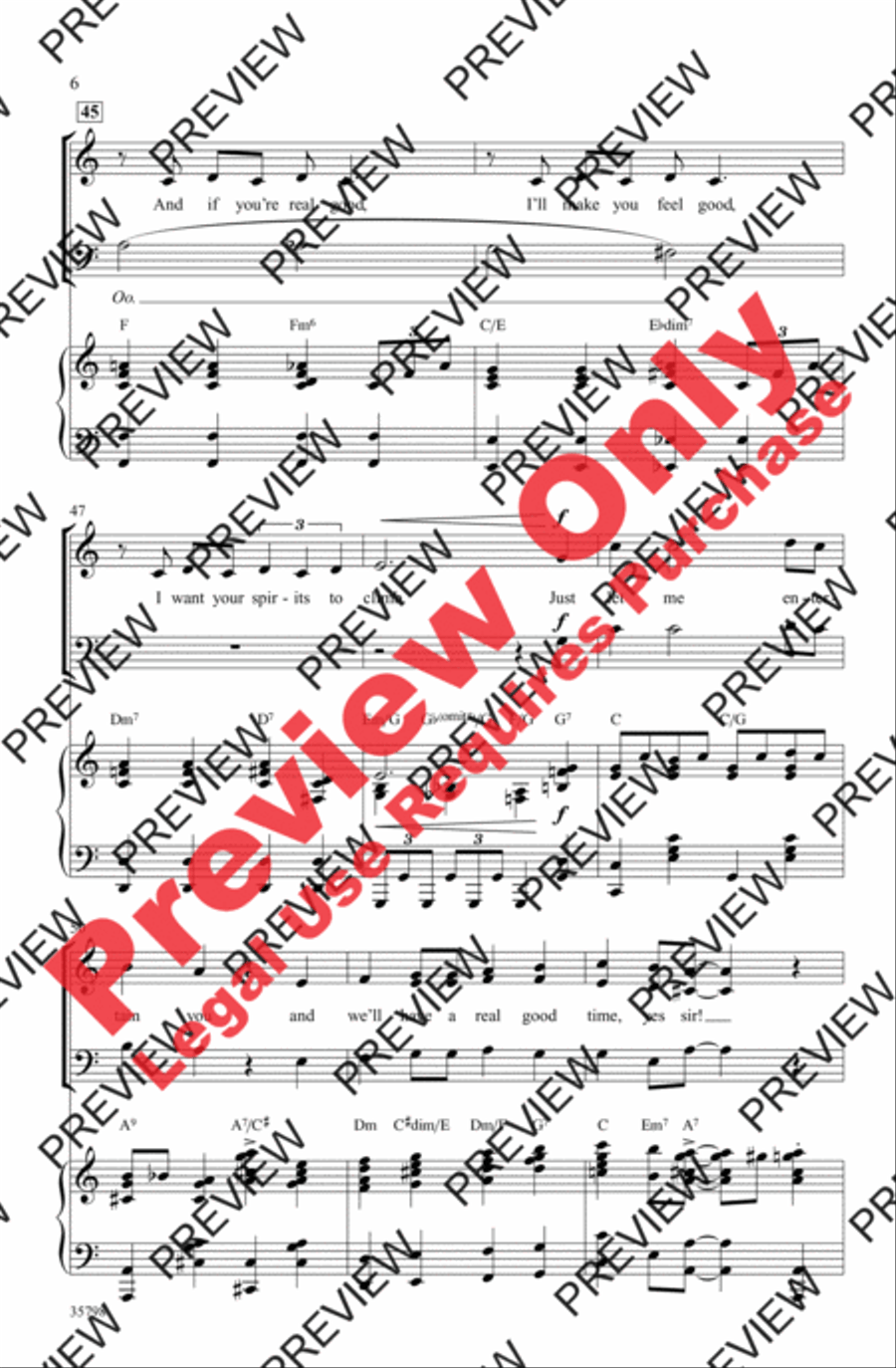 Let Me Entertain You 3-Part scores gallery preview page 6