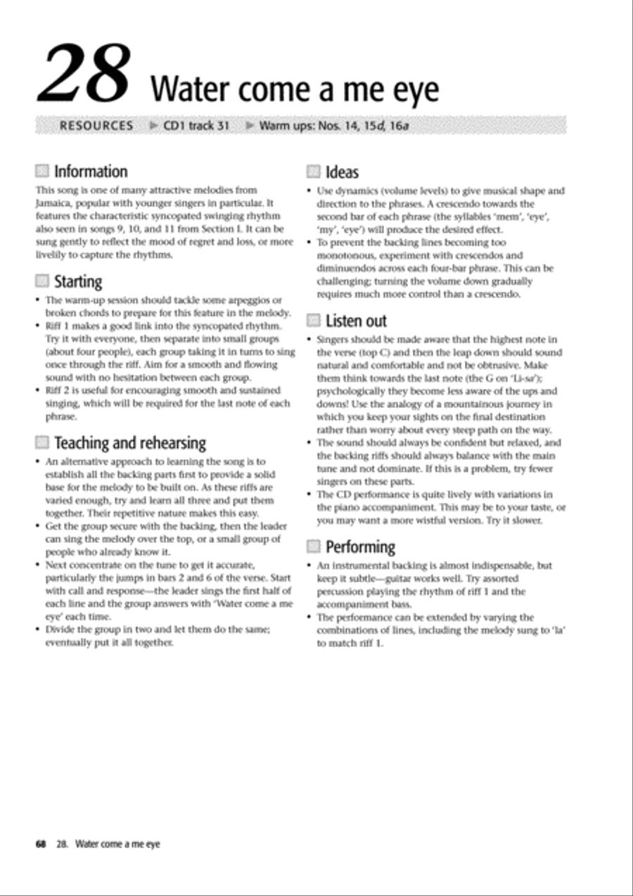 Voiceworks 1 4-Part scores gallery preview page 5