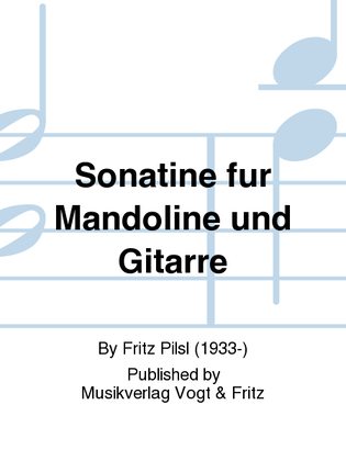 Sonatine fur Mandoline und Gitarre