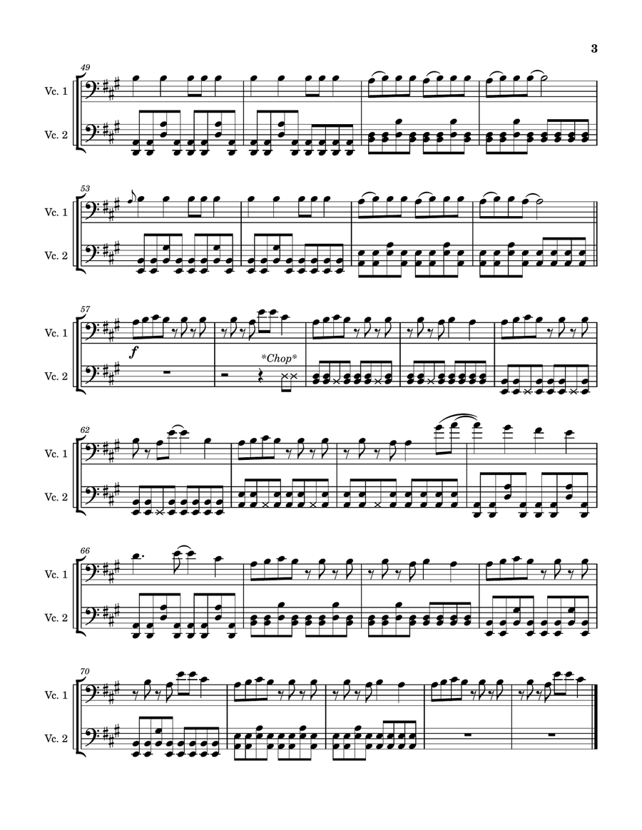 As It Was As It Was String Duet scores gallery preview page 3