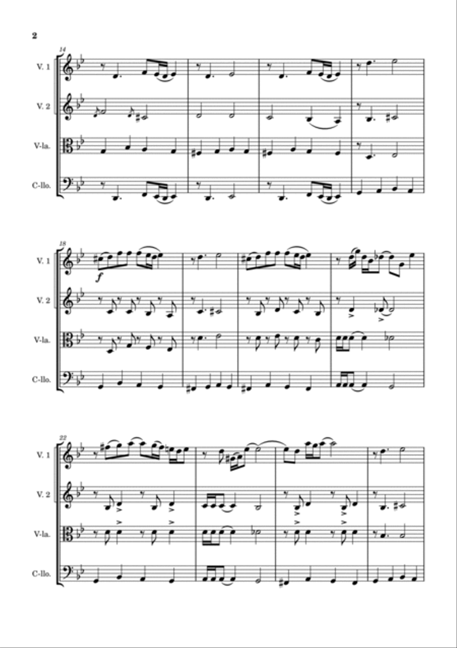 Summer Summer String Orchestra scores gallery preview page 2