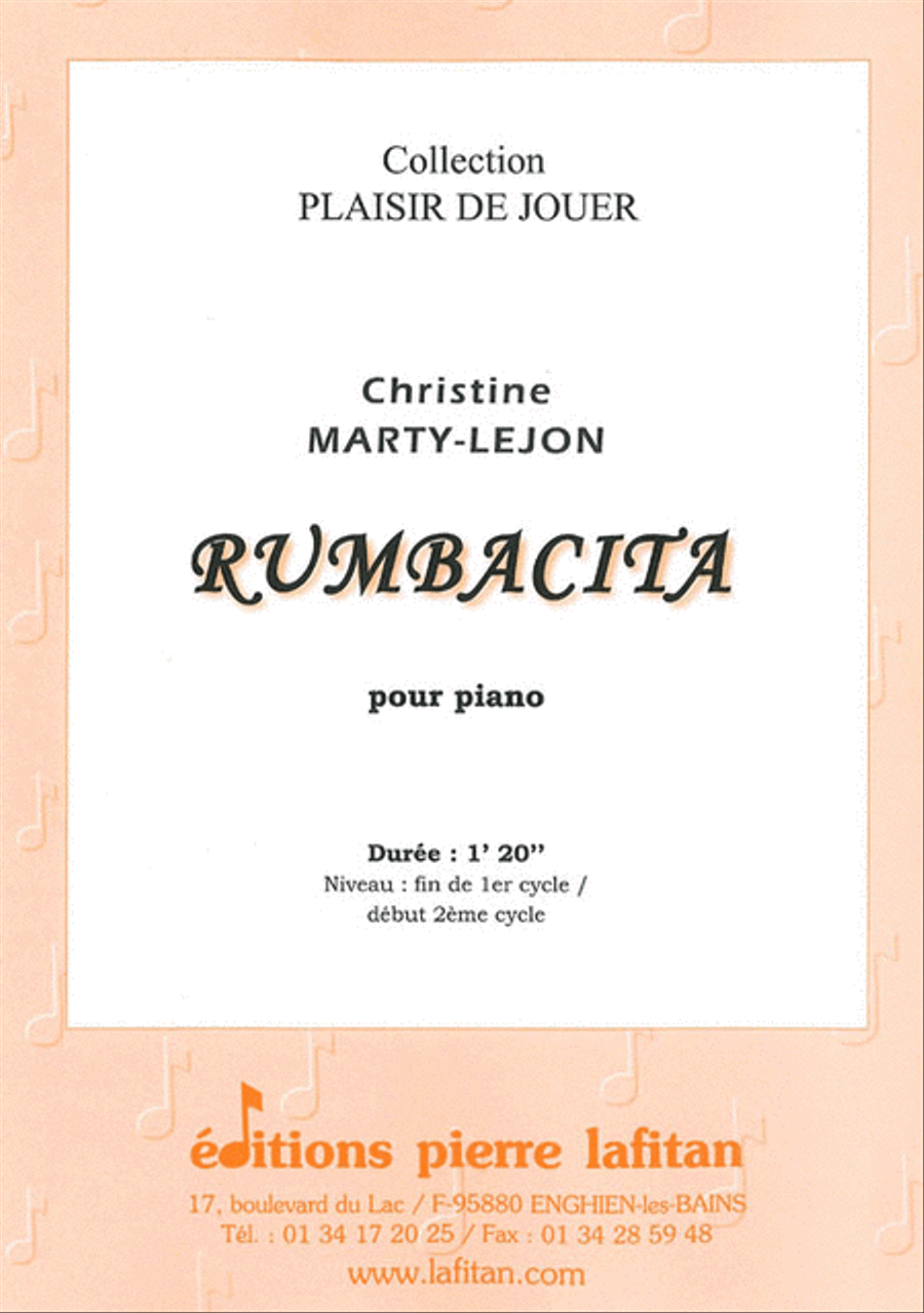 Rumbacita Piano Solo scores gallery preview page 1