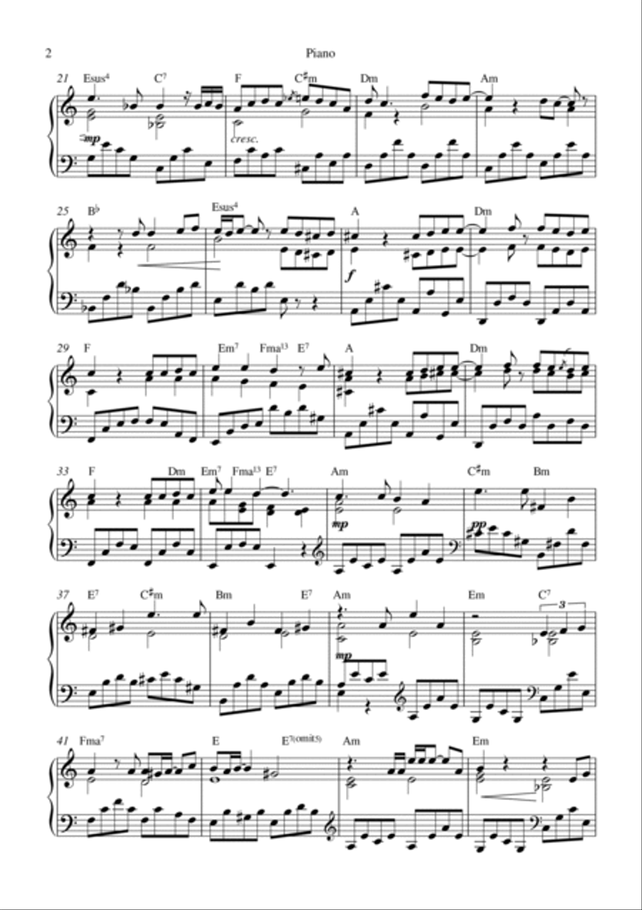 Release Me Release Me Piano, Vocal, Guitar scores gallery preview page 2