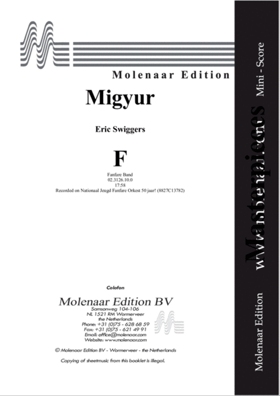 Migyur Fanfare Band scores gallery preview page 2
