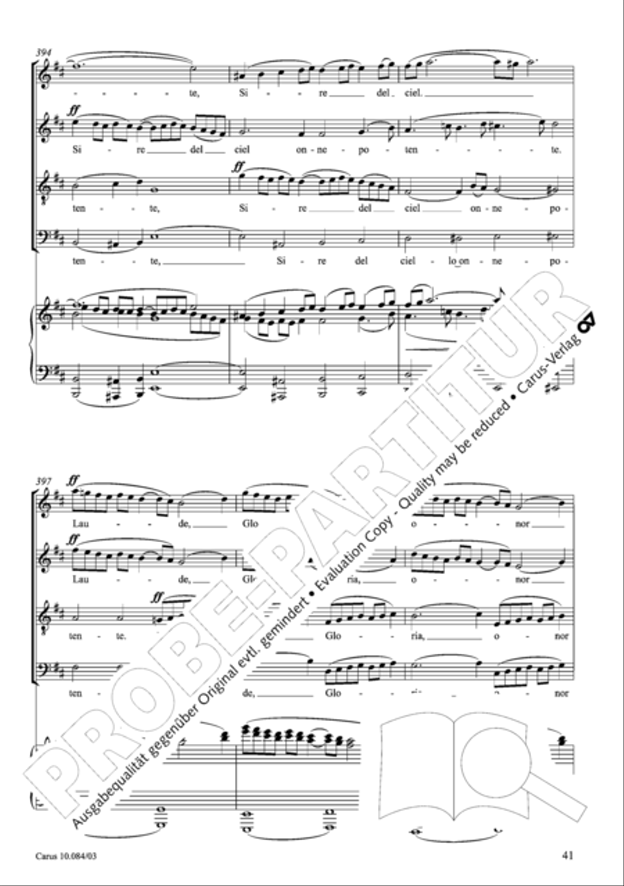 Lauda per la Nativita del Signore Divisi scores gallery preview page 42