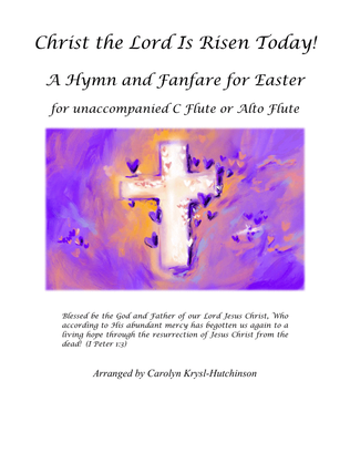 Book cover for Christ the Lord is Risen Today! A Hymn and Fanfare for Easter