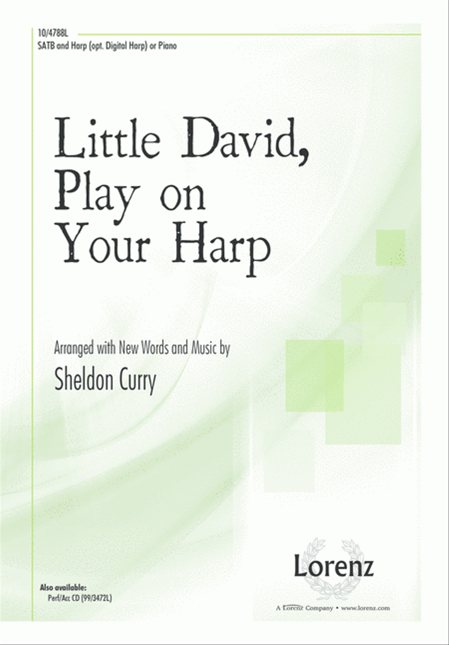 Little David, Play on Your Harp 4-Part scores gallery preview page 1