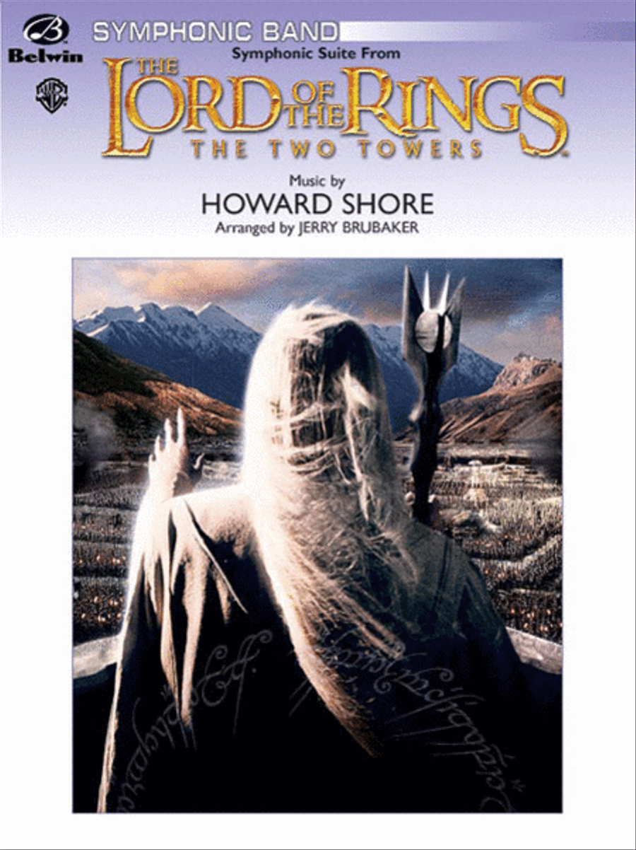 The Lord of the Rings: The Two Towers, Symphonic Suite from Concert Band scores gallery preview page 1