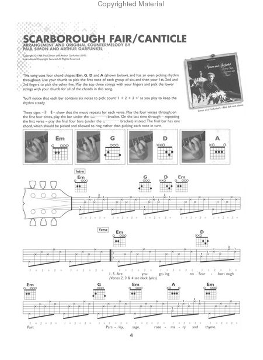 Paul Simon - Easy Pickings Electric Guitar scores gallery preview page 2