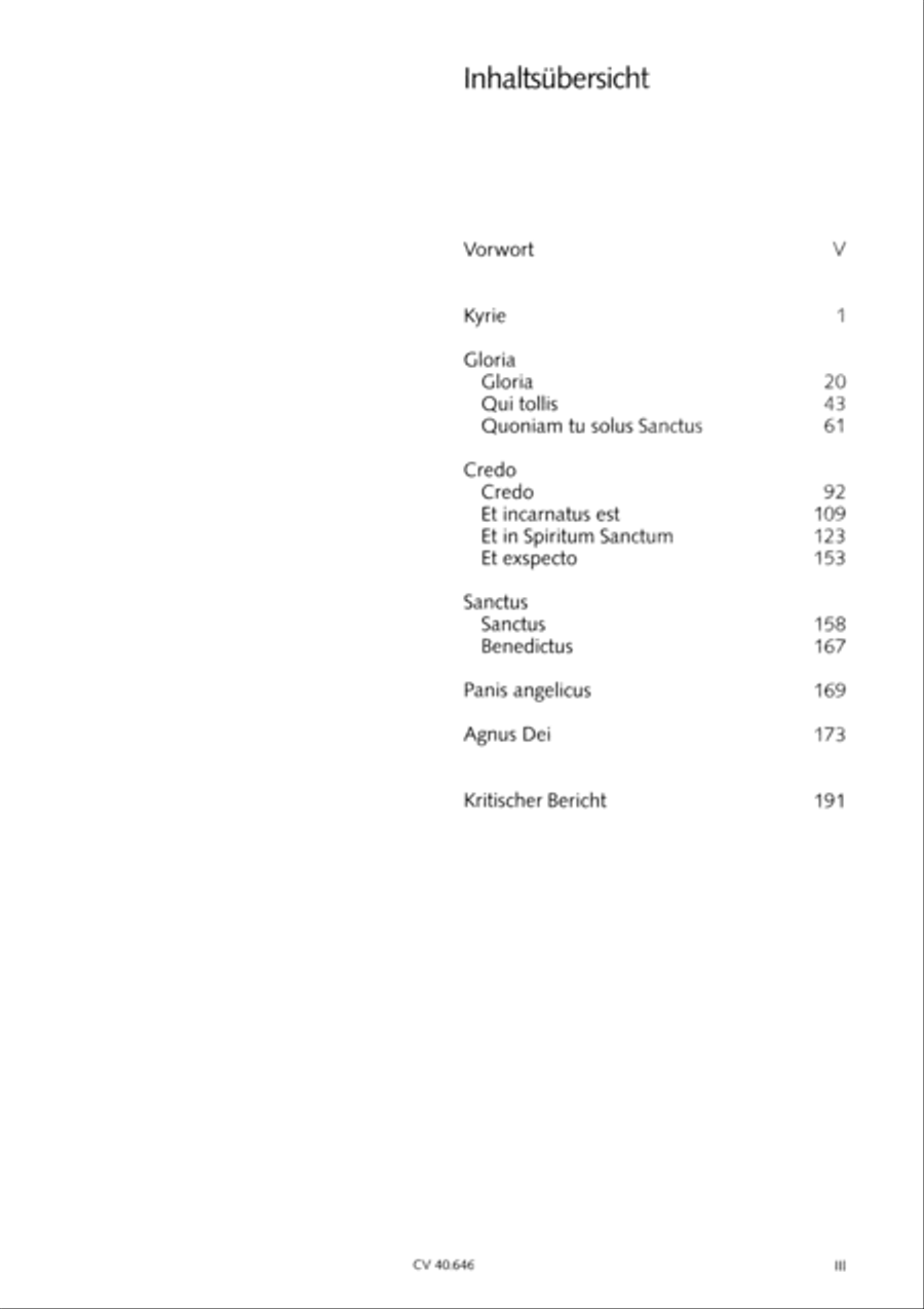Mass in A Major (2 versions) STB scores gallery preview page 3