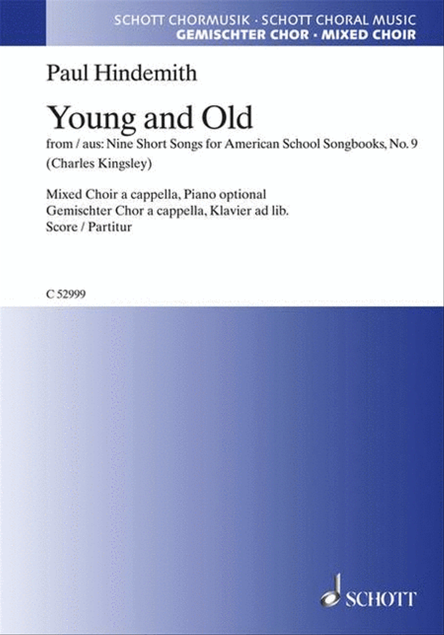 Young and Old 4-Part scores gallery preview page 1