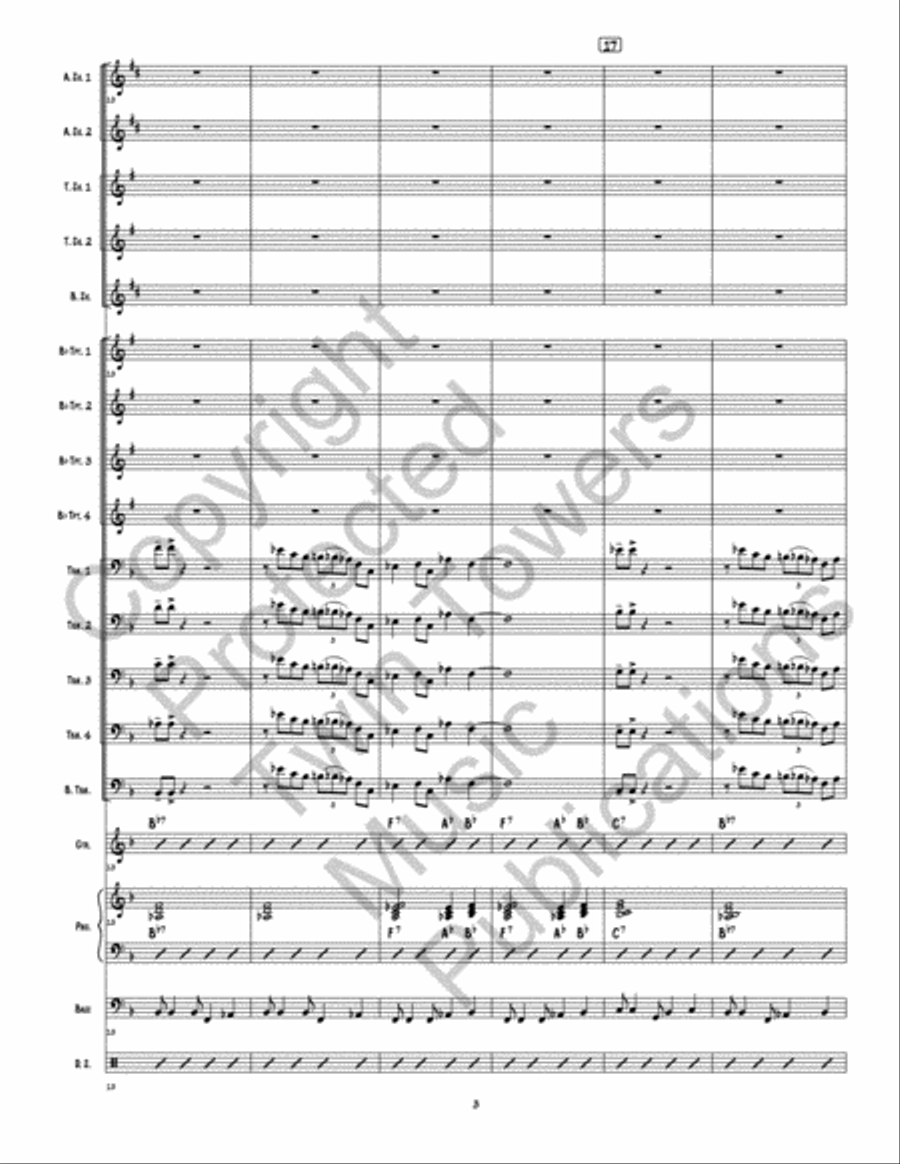 Pocket Aces Pocket Aces Jazz Ensemble scores gallery preview page 4