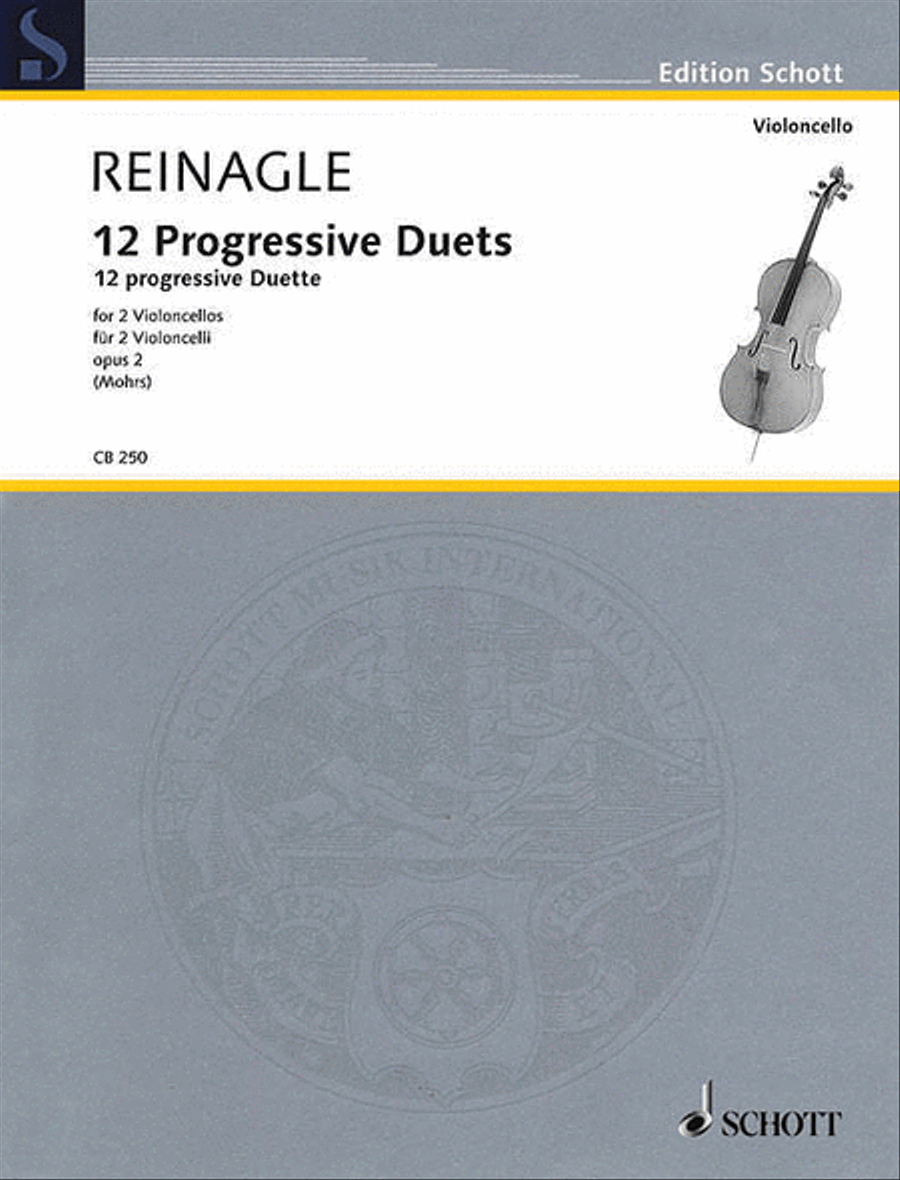 12 Progressive Duets, Op. 2 String Duet scores gallery preview page 1