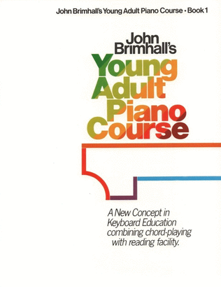 Book cover for Young Adult Piano Course Book 1