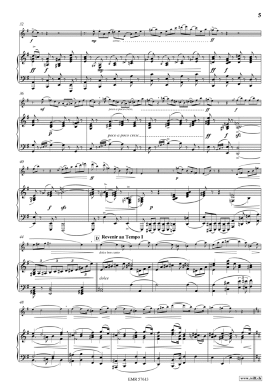 2. Solo de Concours 2. Solo de Concours Flute Solo scores gallery preview page 6