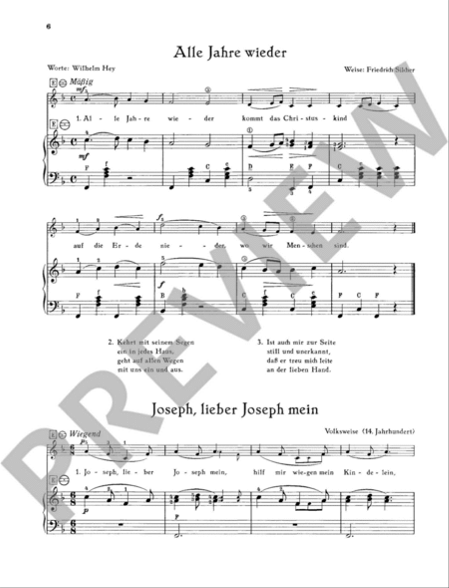 Fröhliche Weihnacht Fröhliche Weihnacht Voice scores gallery preview page 5