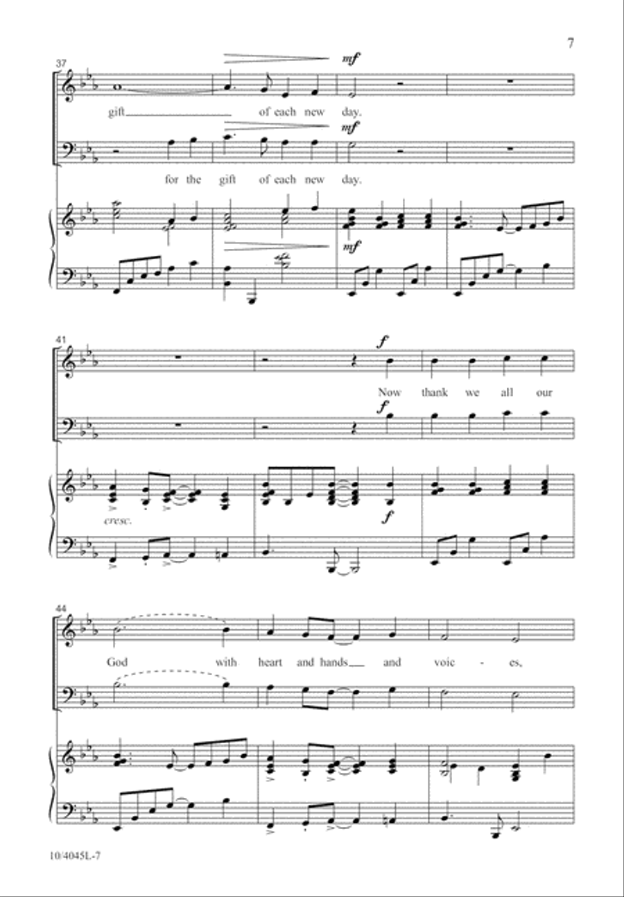 Simple Thanks Simple Thanks 2-Part scores gallery preview page 7