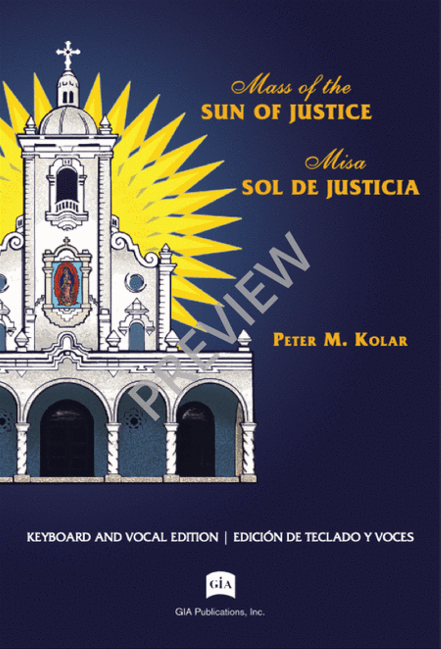 Mass of the Sun of Justice / Misa Sol de Justicia 4-Part scores gallery preview page 2