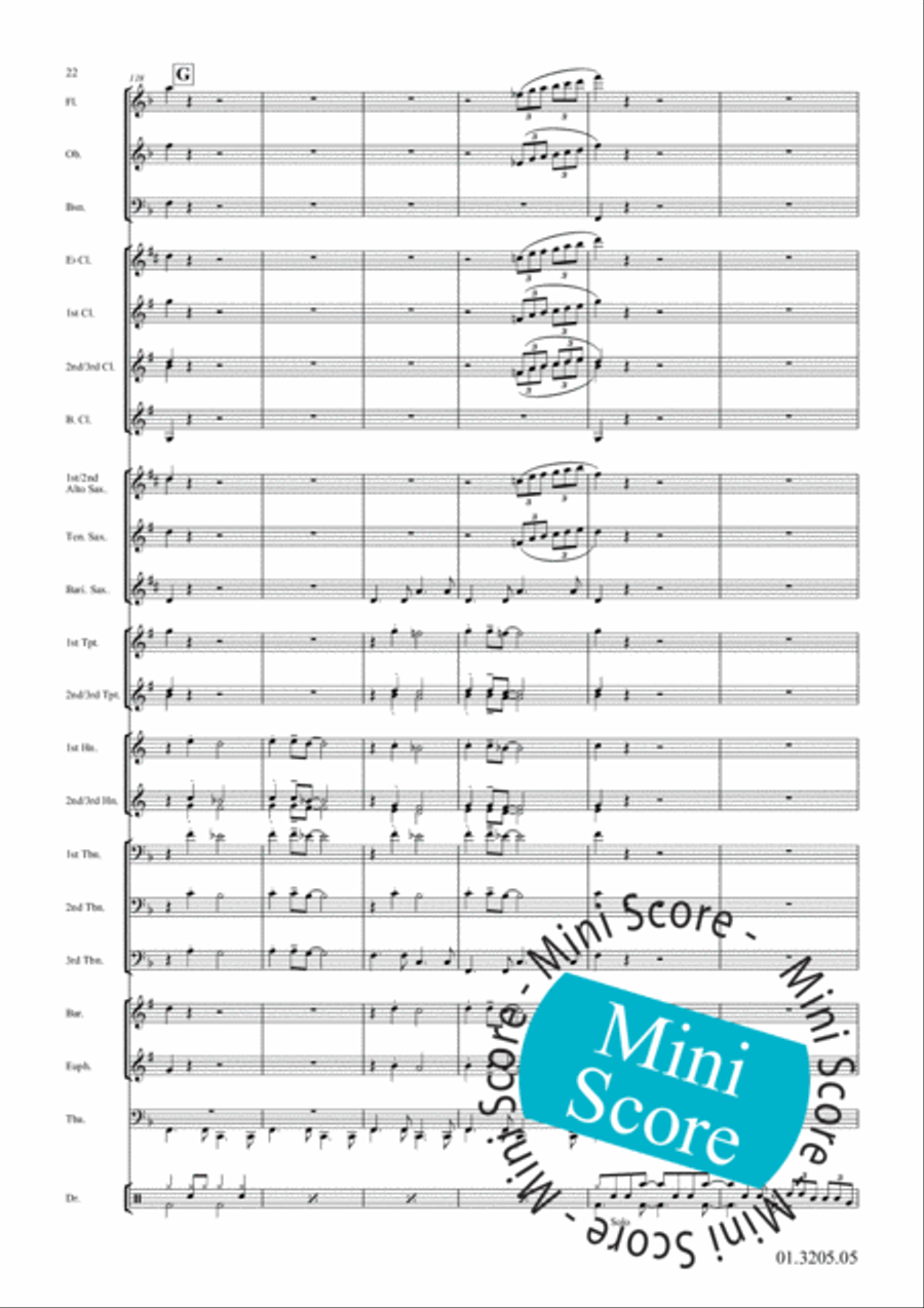 Hangin' On! Concert Band scores gallery preview page 26
