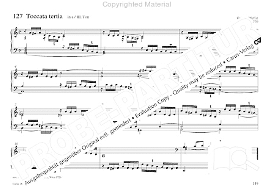 Organo pleno. Orgelstucke zum Ein- und Auszug Organ Solo scores gallery preview page 157