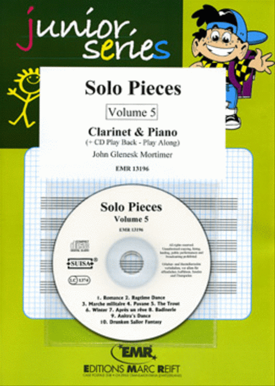 Solo Pieces Vol. 5 Clarinet Solo scores gallery preview page 1