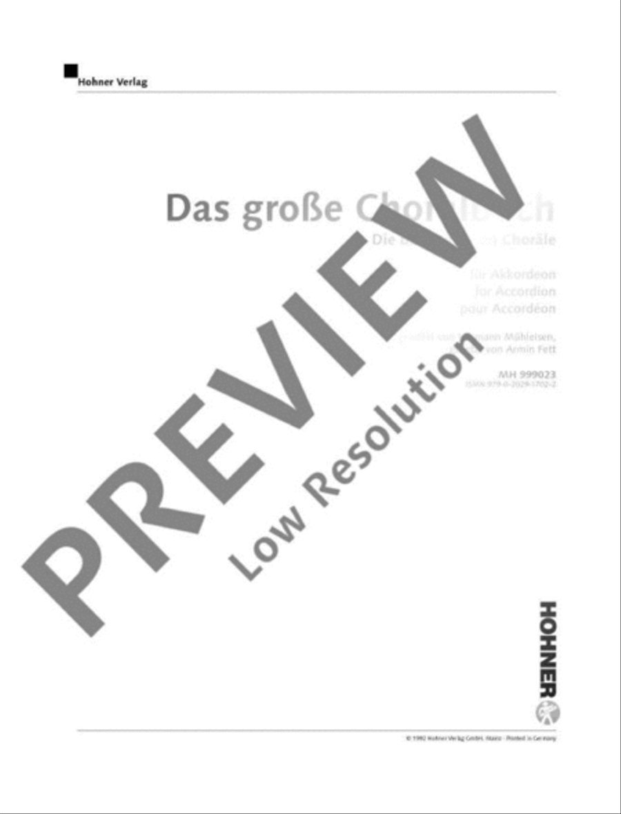 The great choral book for accordian Choir scores gallery preview page 2