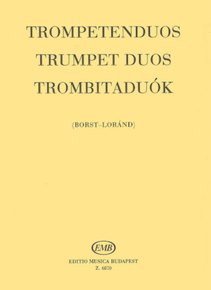 Book cover for Trumpet Duos