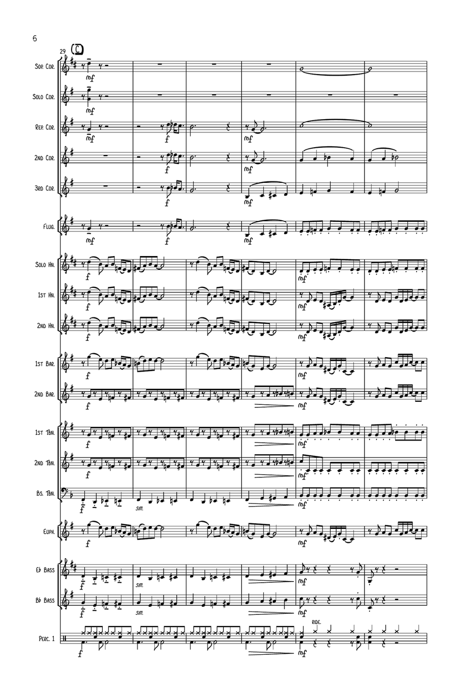 Kraken Brass Band scores gallery preview page 6