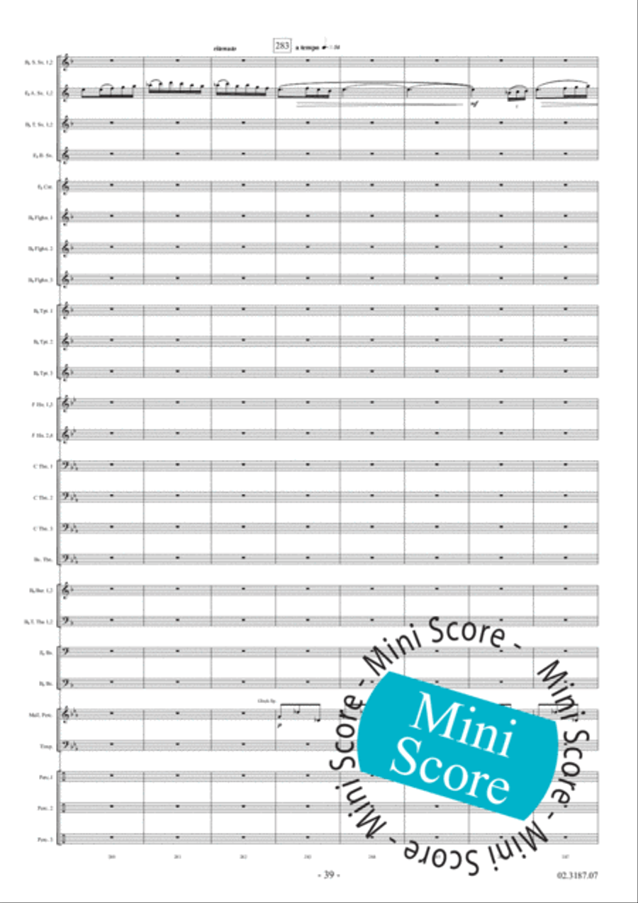 Fleodrodum Fanfare Band scores gallery preview page 45