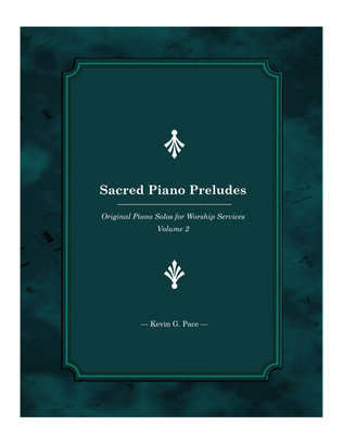 Book cover for Sacred Piano Preludes - book 2