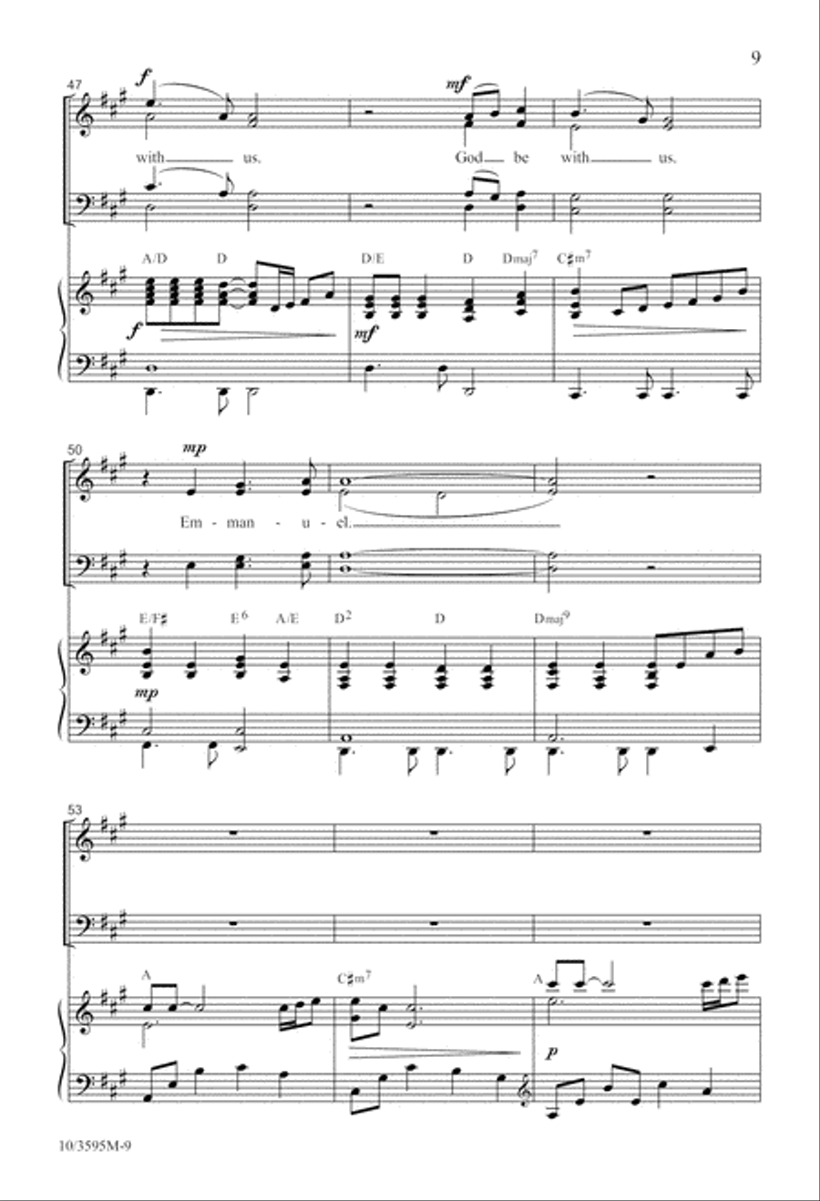 Waiting 4-Part scores gallery preview page 10