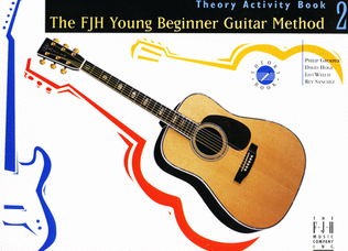 Book cover for The FJH Young Beginner Guitar Method, Theory Activity Book 2