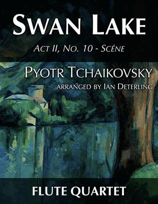 Book cover for Swan Lake (for Flute Quartet)