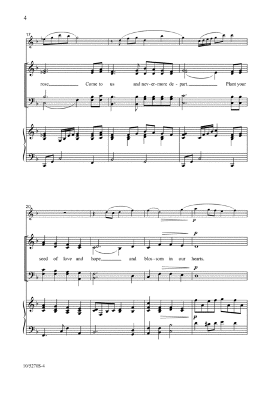 Advent Calls 4-Part scores gallery preview page 4
