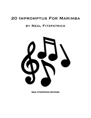 20 Impromptus For Marimba