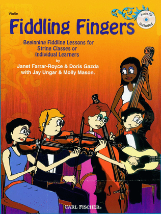 Book cover for Fiddling Fingers