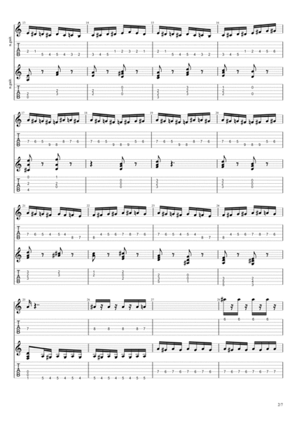 Rimsky-Korsakov - Flight of the Bumblebee - Guitar Duet image number null