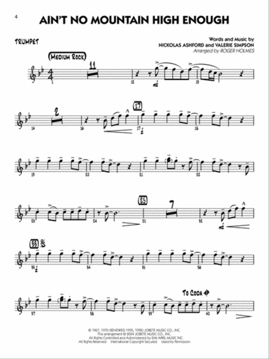 Popular Hits - Trumpet Big Band scores gallery preview page 3