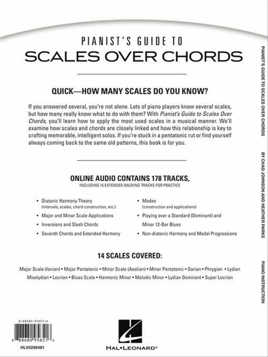 Pianist's Guide to Scales Over Chords Piano Method scores gallery preview page 10