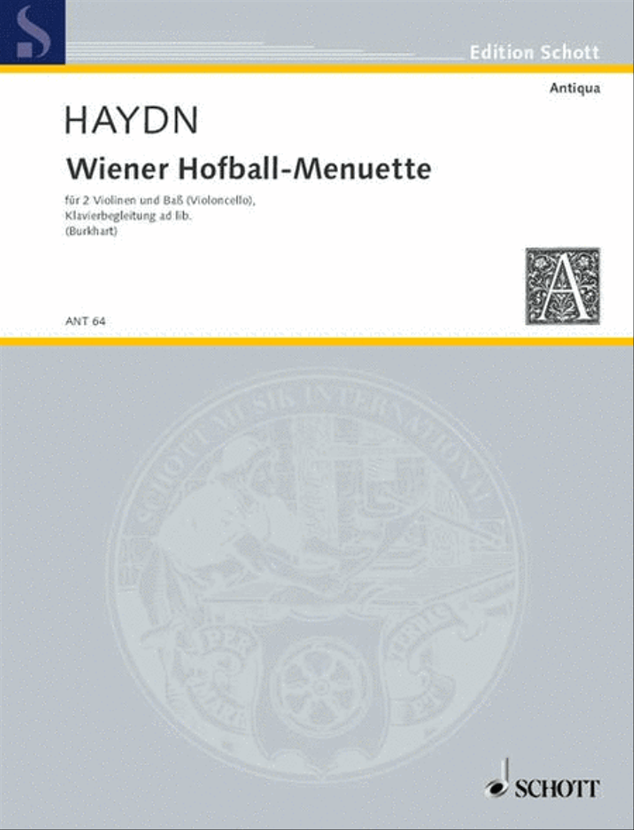 Wiener Hofball-Menuette Cello scores gallery preview page 1