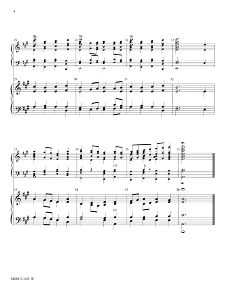 Ellacombe Choir scores gallery preview page 4