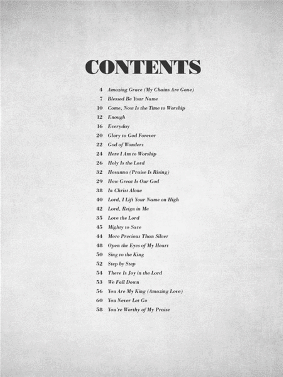Worship Songs for Ukulele Ukulele scores gallery preview page 2
