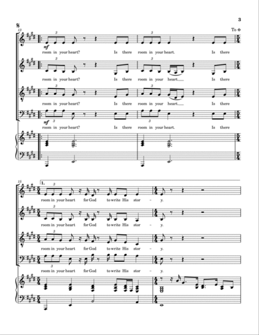 Make Room Make Room 4-Part scores gallery preview page 4