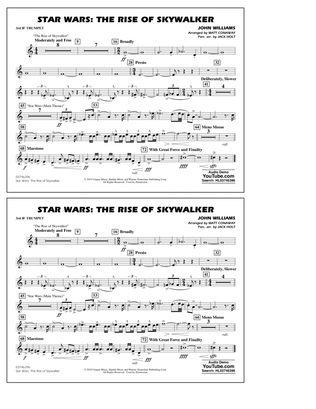Star Wars: The Rise of Skywalker (arr. Matt Conaway) - 3rd Bb Trumpet