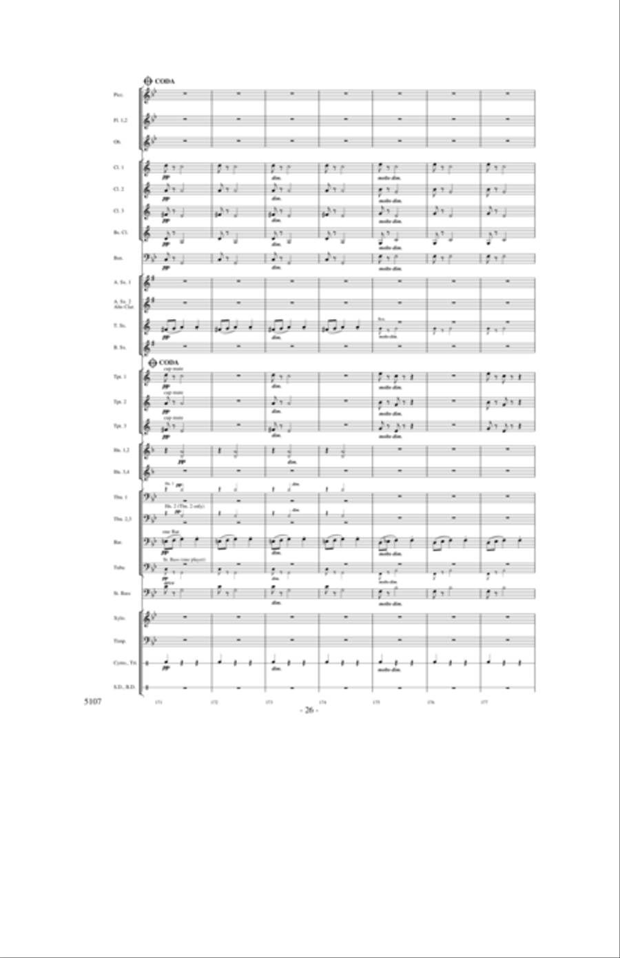 Slavonic Dance No. 1 Slavonic Dance No. 1 Concert Band scores gallery preview page 25