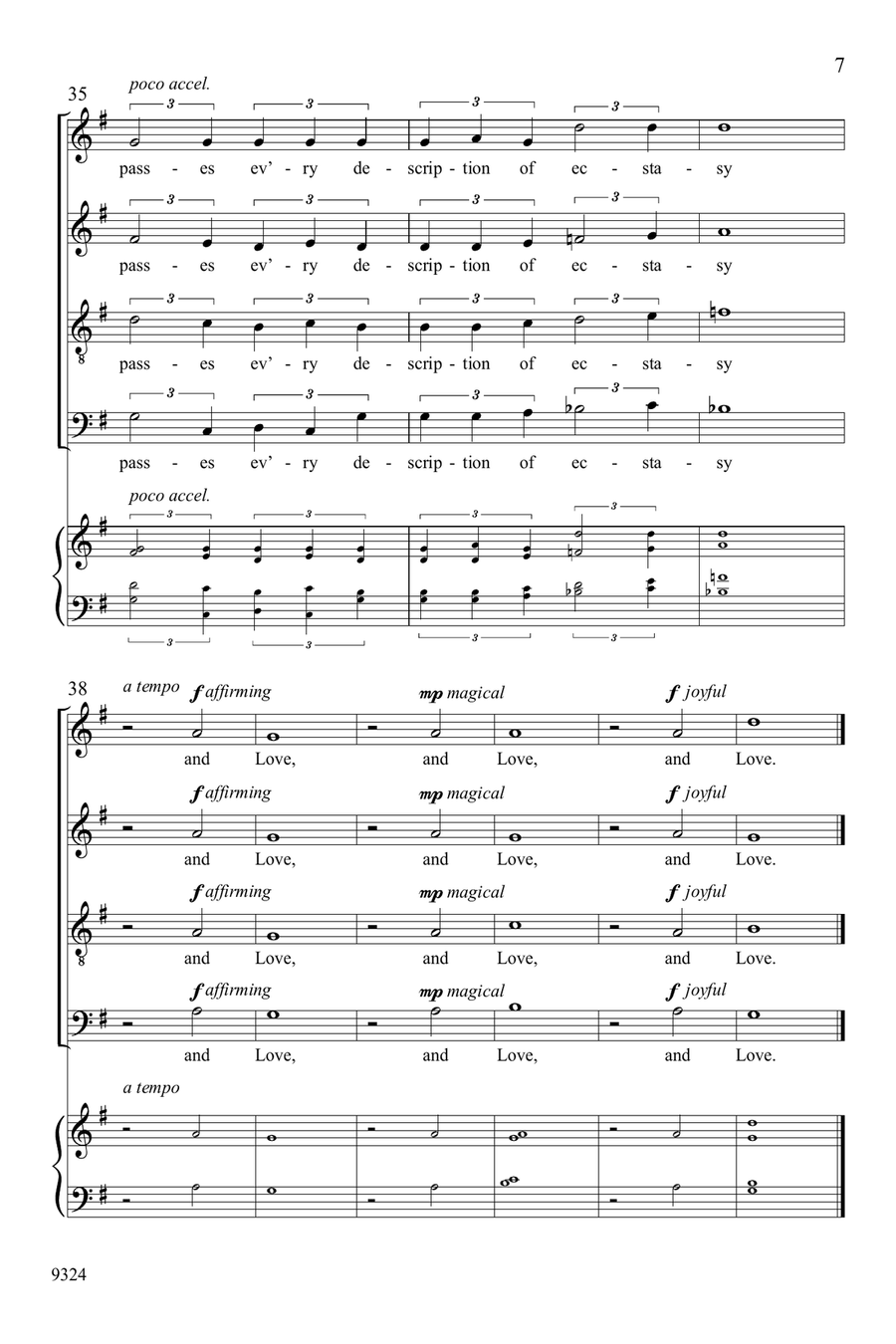 The Day Sky The Day Sky 4-Part scores gallery preview page 7