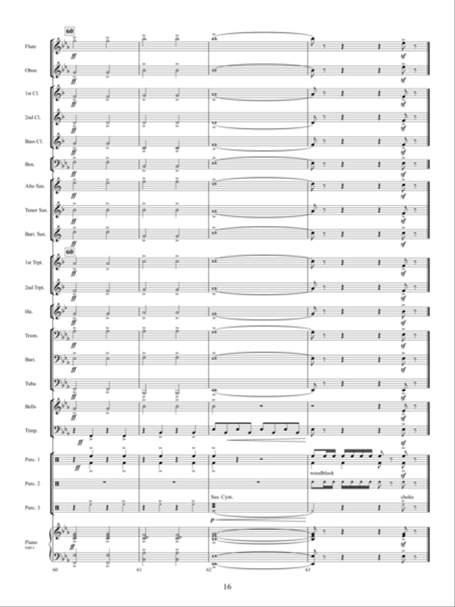 The Twelve Songs of Christmas Concert Band scores gallery preview page 15