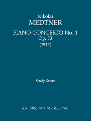 Book cover for Piano Concerto No.1, Op.33