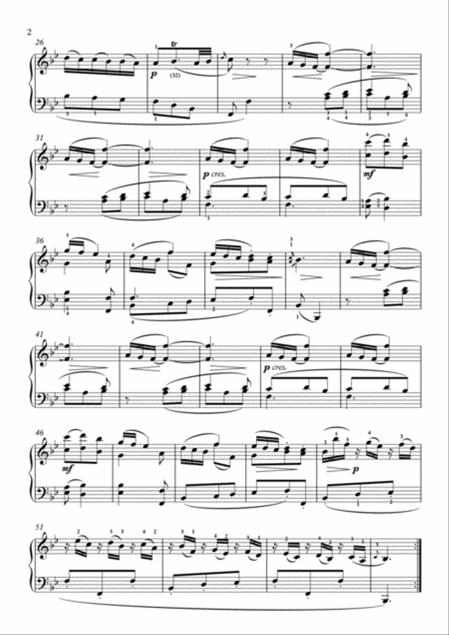 Scarlatti-Sonata in g-minor L.312 K.546(piano) Piano Solo scores gallery preview page 3