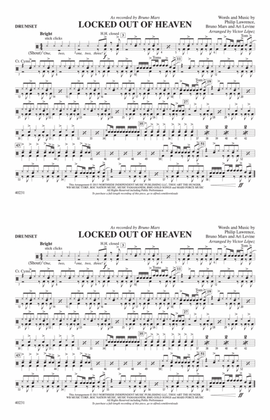 Book cover for Locked Out of Heaven: Drums